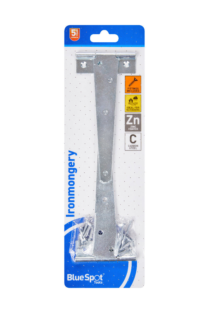 Blue Spot Tools Ironmongery 152mm Zinc Plated Tee Hinge