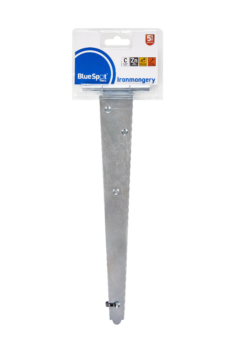 Blue Spot Tools Ironmongery 300mm Zinc Plated Tee Hinge