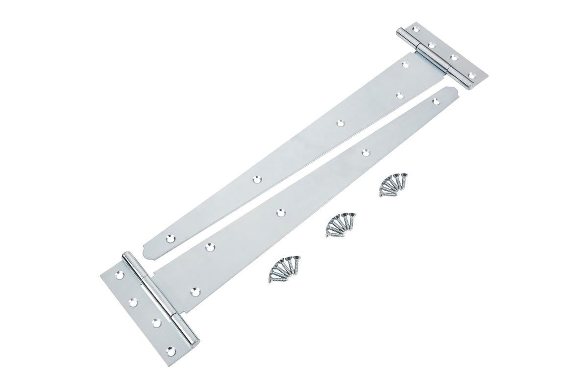 Blue Spot Tools Ironmongery 400mm Zinc Plated Tee Hinge