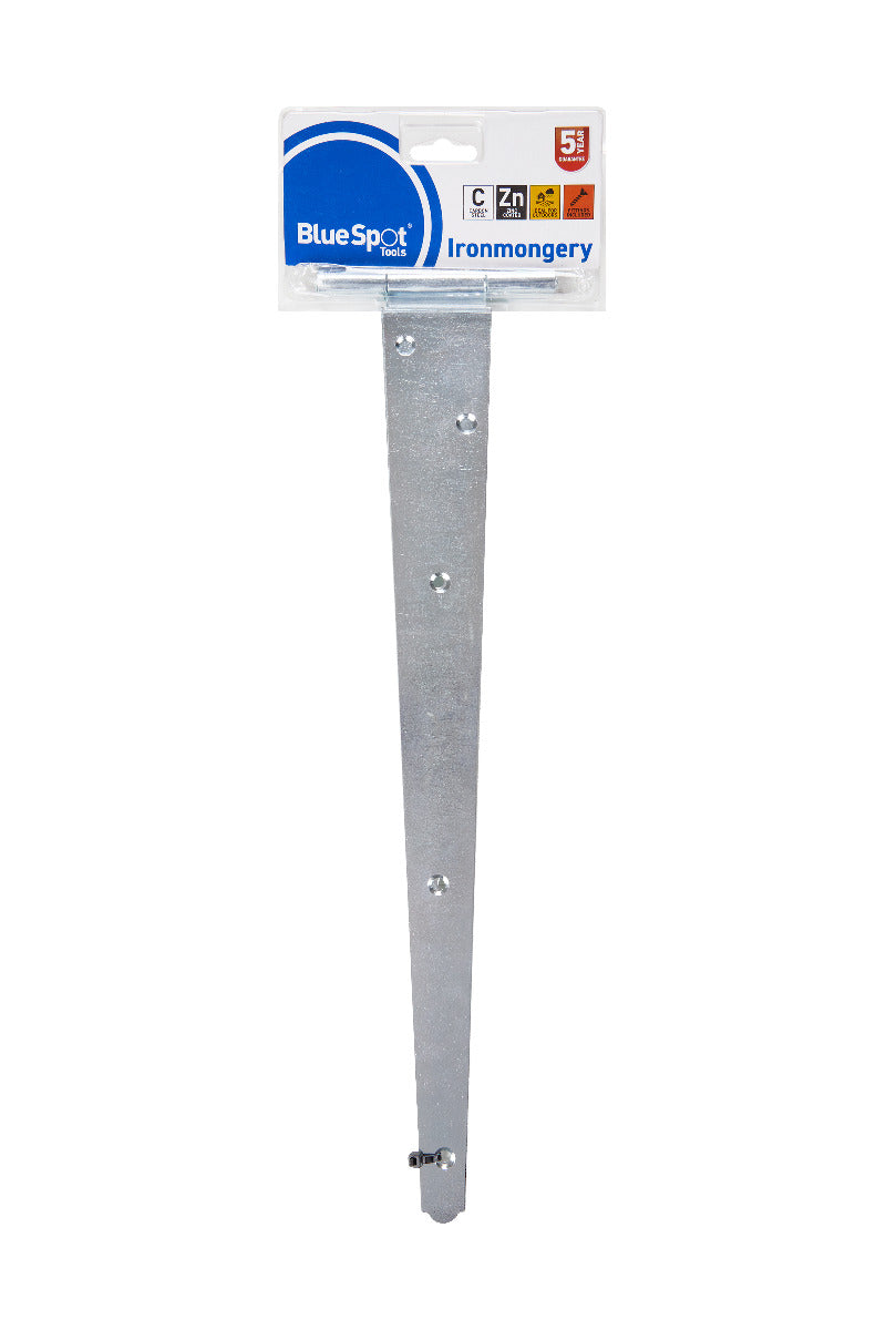 Blue Spot Tools Ironmongery 450mm Zinc Plated Tee Hinge