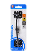 Blue Spot Tools Ironmongery 152mm Black Powder Coated Cabin Hook