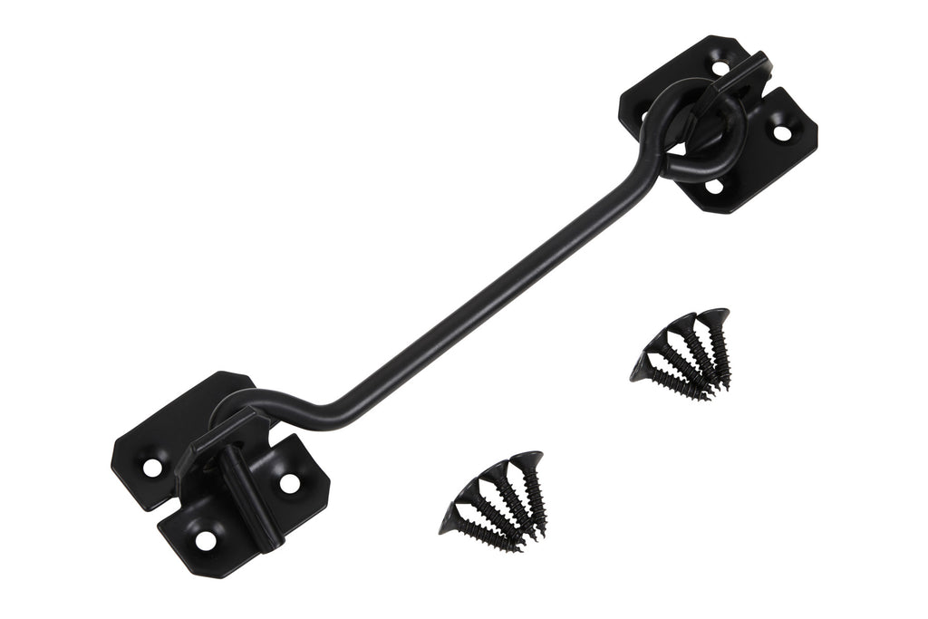 Blue Spot Tools Ironmongery 152mm Black Powder Coated Cabin Hook