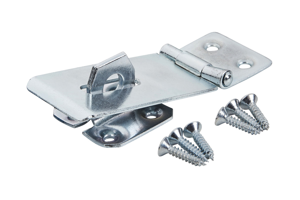 Blue Spot Tools Ironmongery 75mm Zinc Plated Hasp and Staple