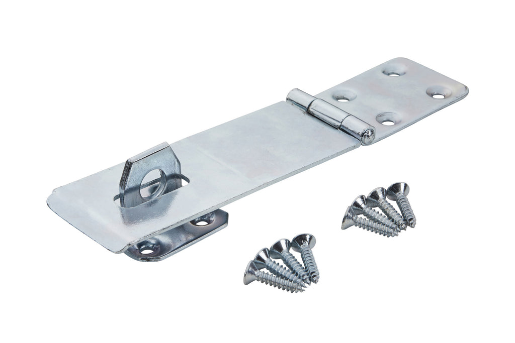 Blue Spot Tools Ironmongery 115mm Zinc Plated Hasp and Staple