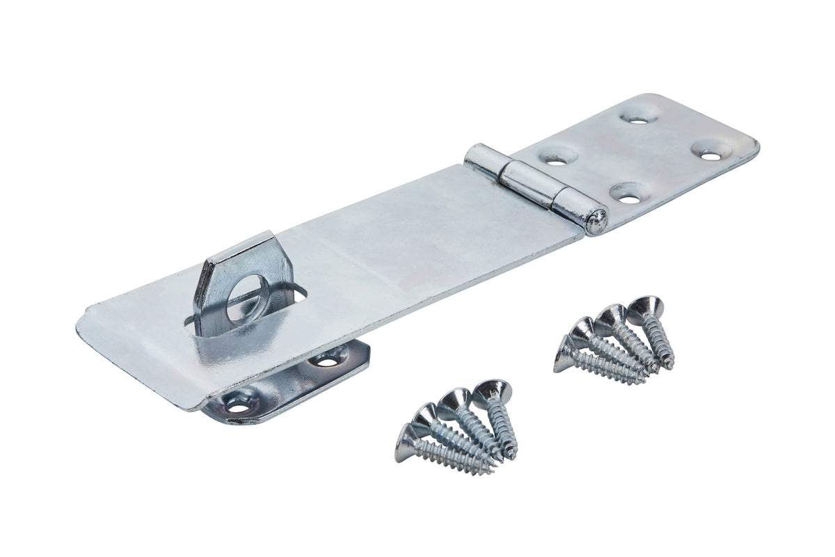 Blue Spot Tools Ironmongery 115mm Zinc Plated Hasp and Staple