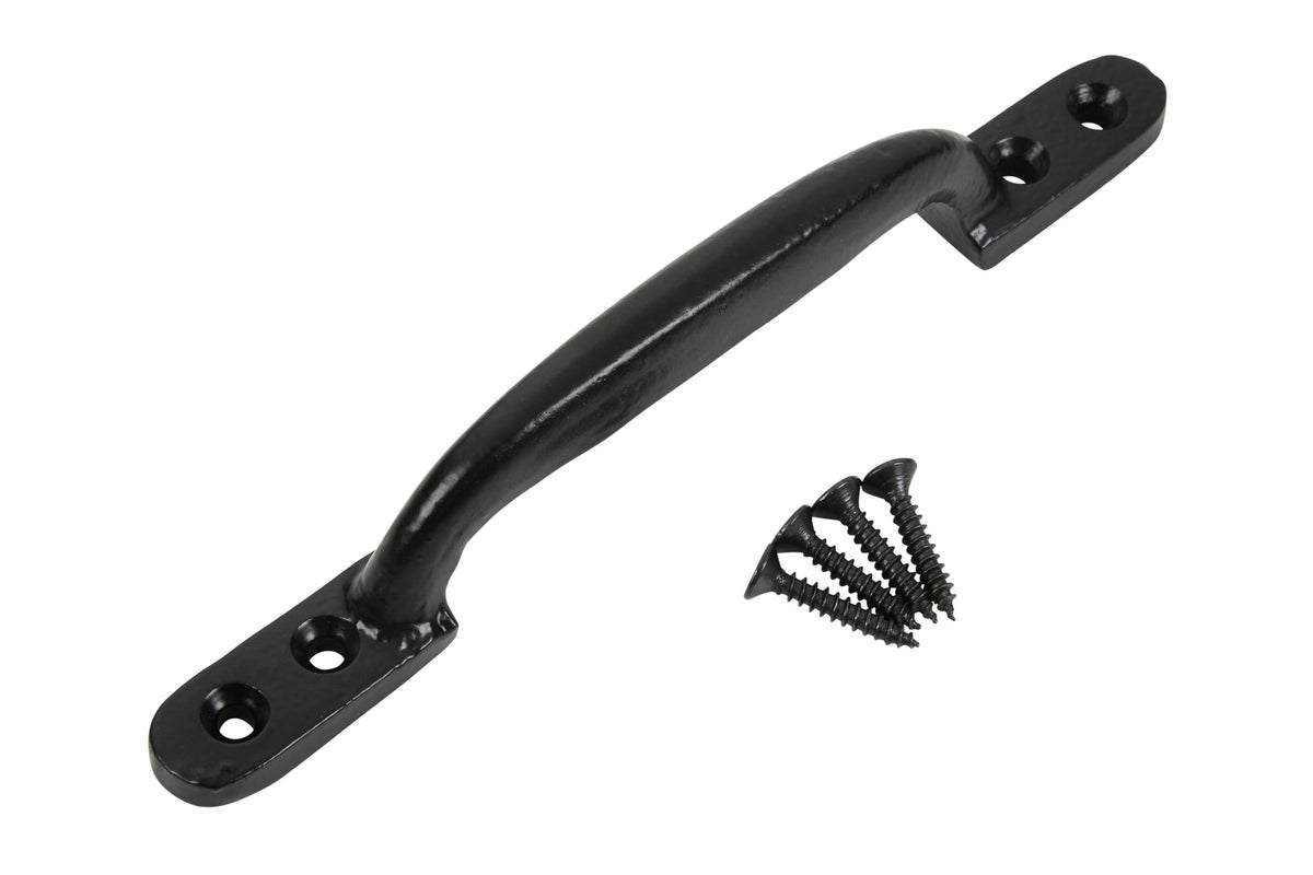 Blue Spot Tools Ironmongery 150mm Black Powder Coated Hot Bed Handle