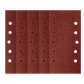 NEO TOOLS Velcro-backed sanding paper 115 x 230 mm, P60, 5 pcs, with 10 holes — 54-002
