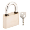 DEFORT Cast iron padlock, 60 mm, 3 keys — 90U109