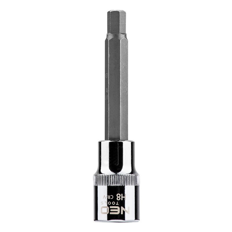 NEO TOOLS Hexagonal bit on socket 1/2", H8 x 100 mm — 08-783