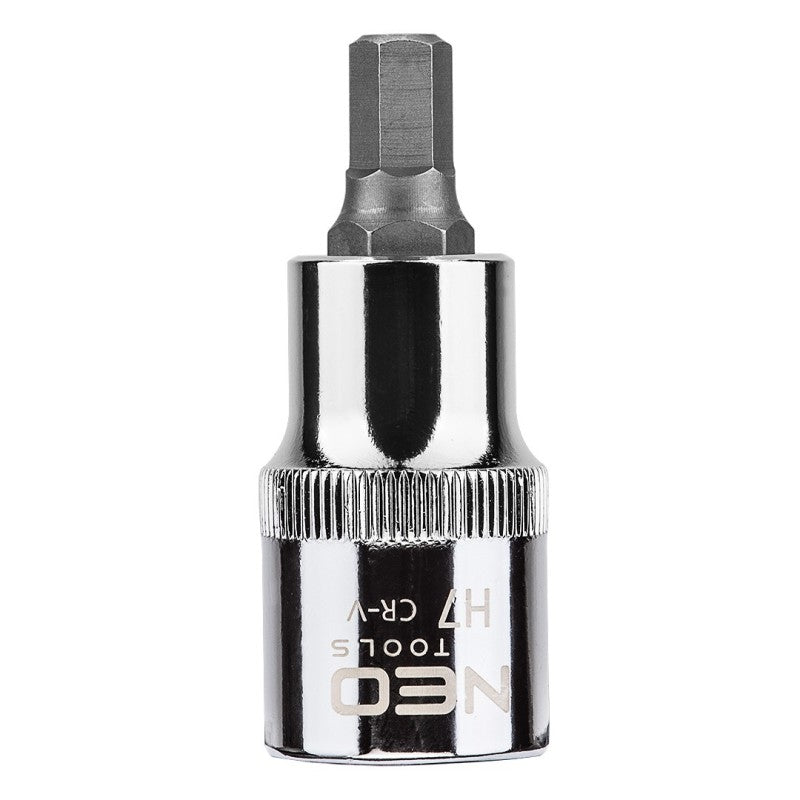 NEO TOOLS Hexagonal bit on socket 1/2", H7, 55 mm — 08-772