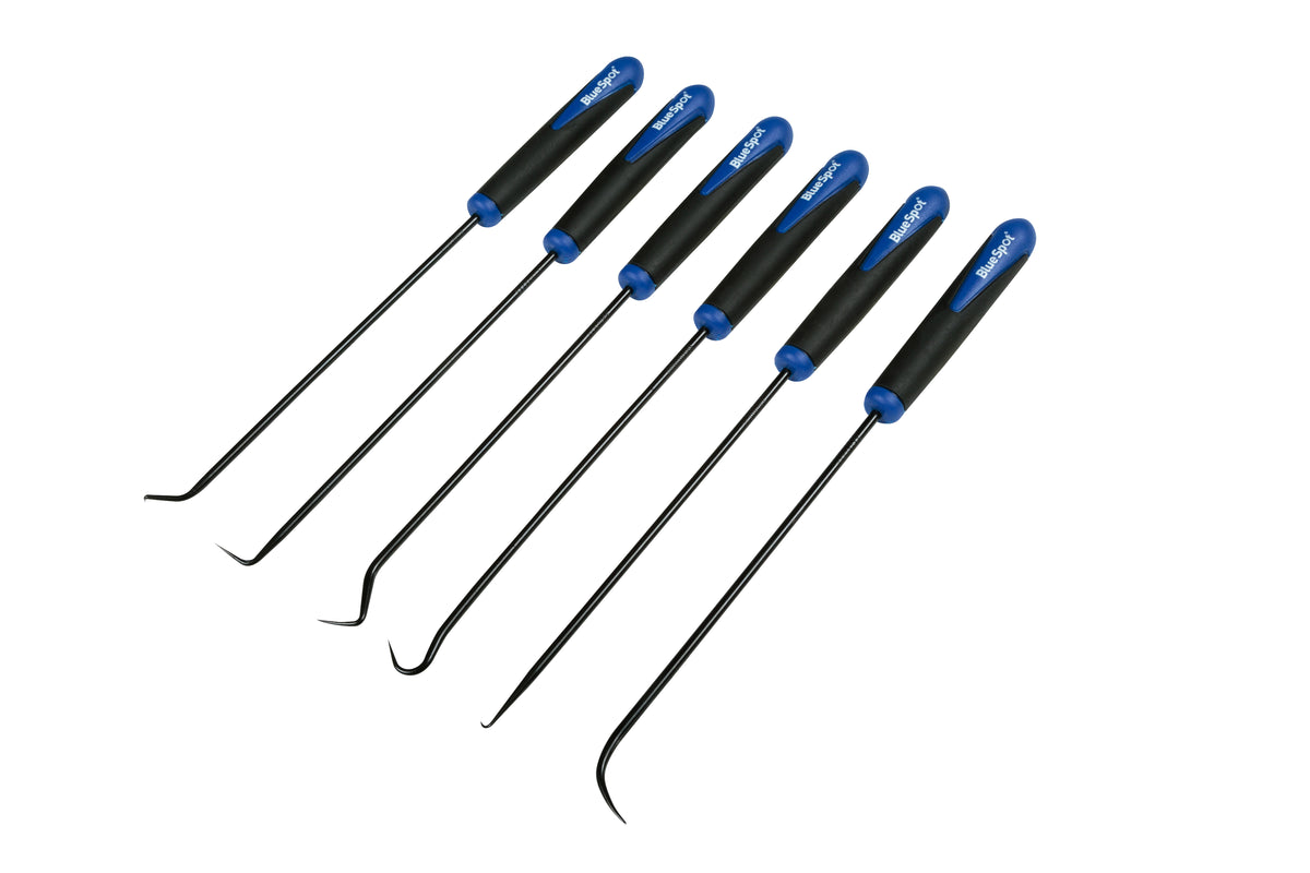 Blue Spot Tools 6 PCE Long Reach Pick and Hook Set