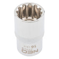 NEO TOOLS Spline socket 1/2", 16 mm — 08-588