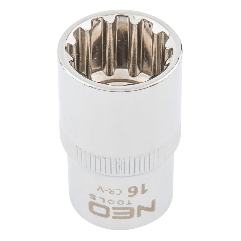 NEO TOOLS Spline socket 1/2", 16 mm — 08-588
