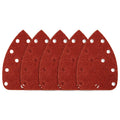 NEO TOOLS Velcro sanding sheets, iron 80 x 140 mm, P180, 5 pcs, with 11 holes for 59G336 — 54-014