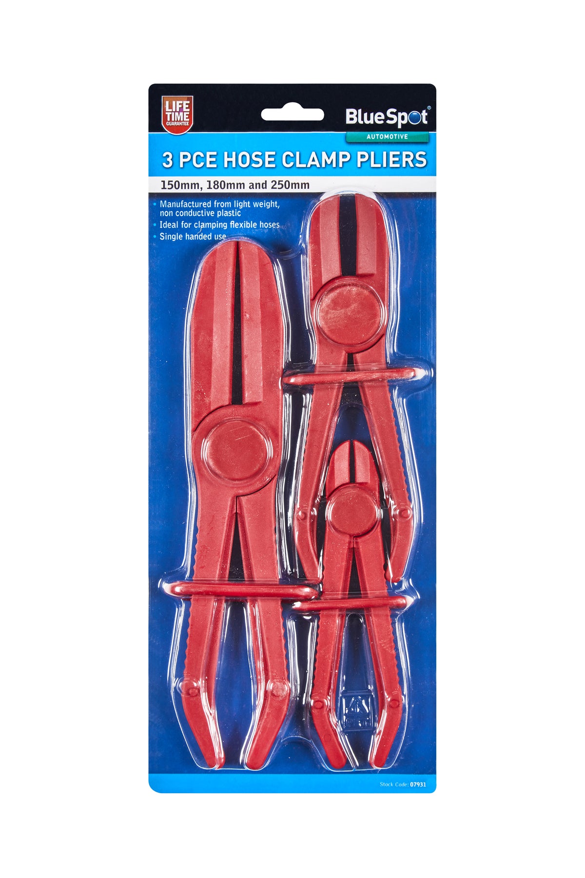 Blue Spot Tools 3 PCE Flexible Hose Clamp Pliers