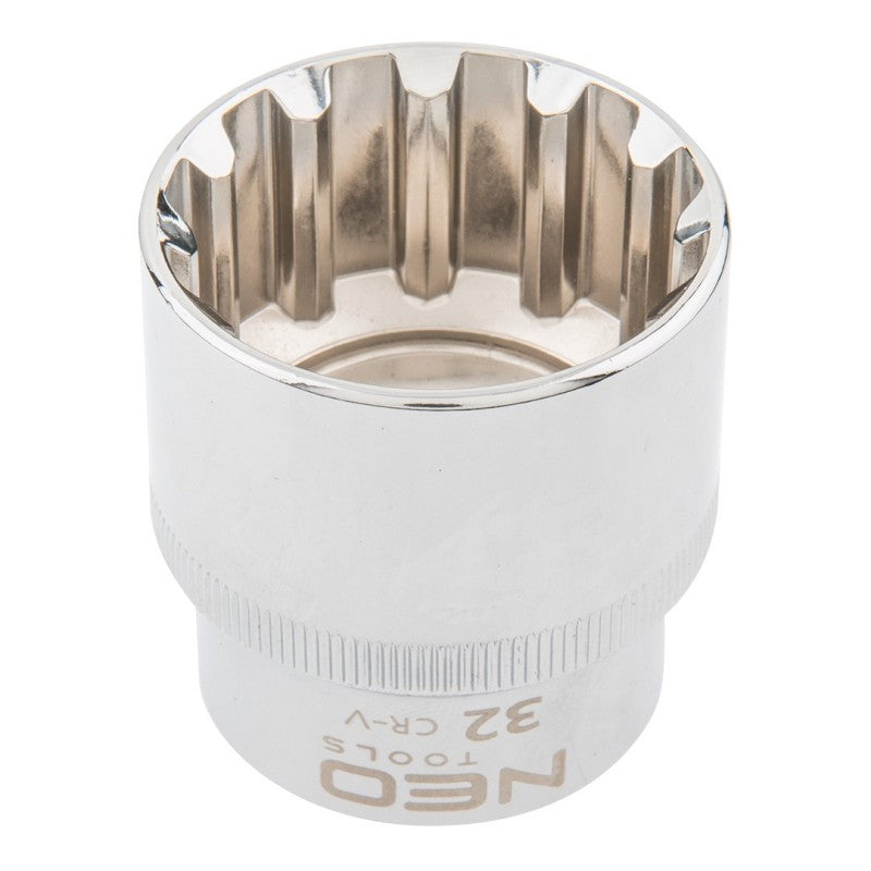 NEO TOOLS Spline socket 1/2", 32 mm — 08-599