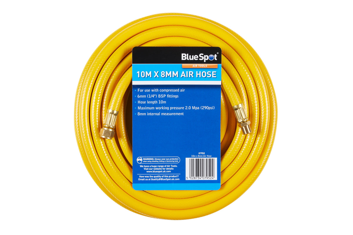 Blue Spot Tools 10m x 8mm Air Hose