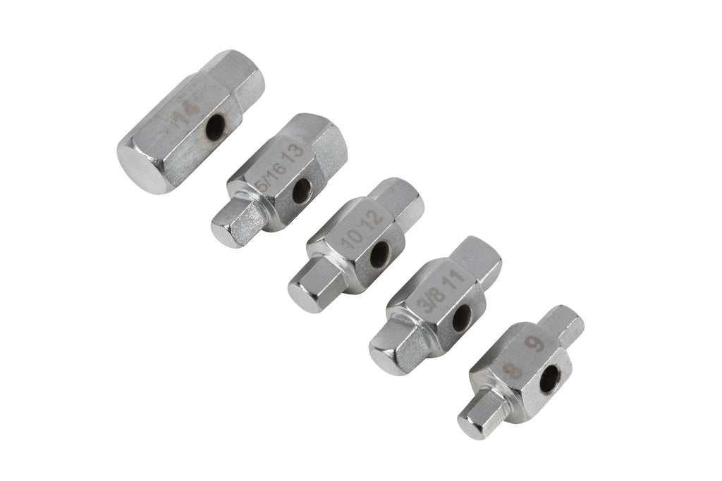 Blue Spot Tools 5 PCE Double Sided Oil Drain Plug Keys
