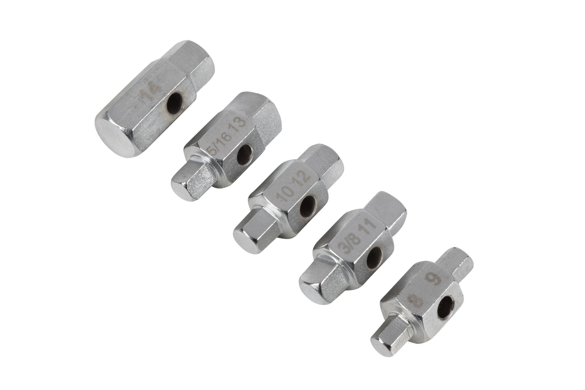 Blue Spot Tools 5 PCE Double Sided Oil Drain Plug Keys