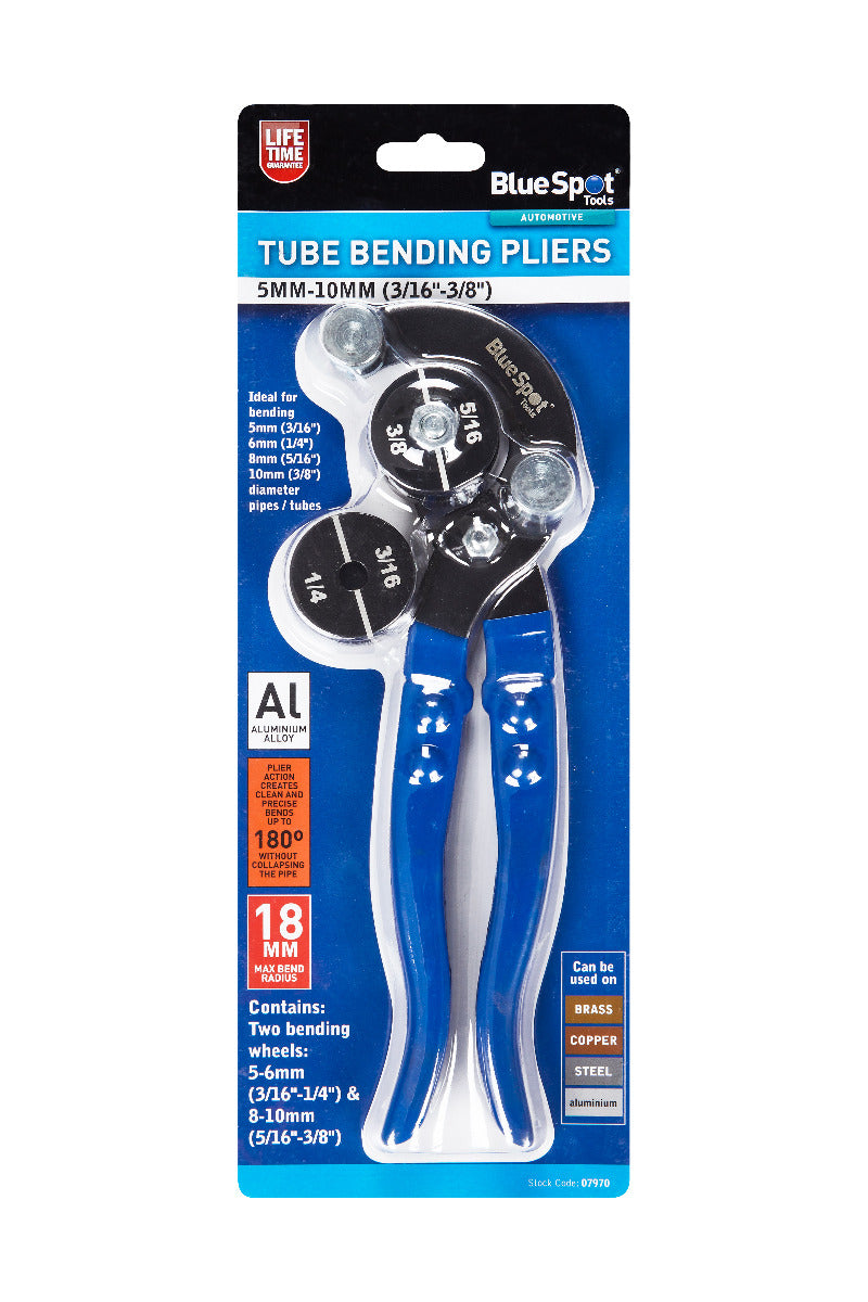 Blue Spot Tools Tube Bending Pliers (5mm-10mm) (3/16"-3/8")