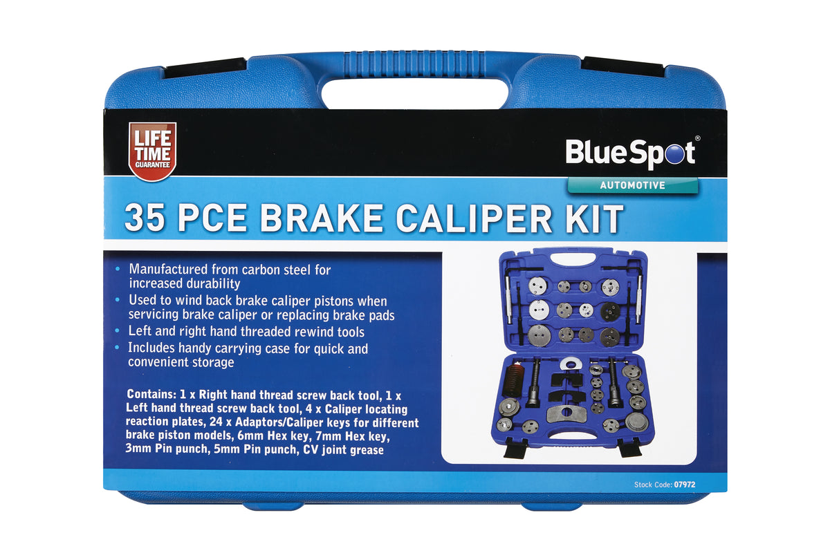 Blue Spot Tools 35 PCE Brake Caliper Kit