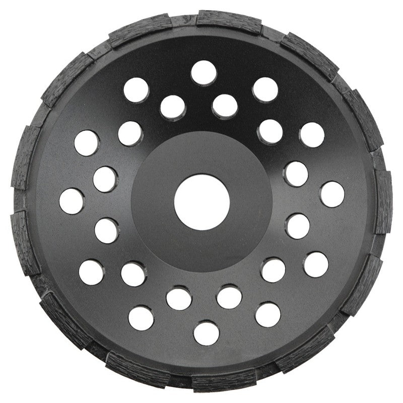 GRAPHITE Diamond grinding disc 125 x 5 x 22,2 mm single segment — 57H884