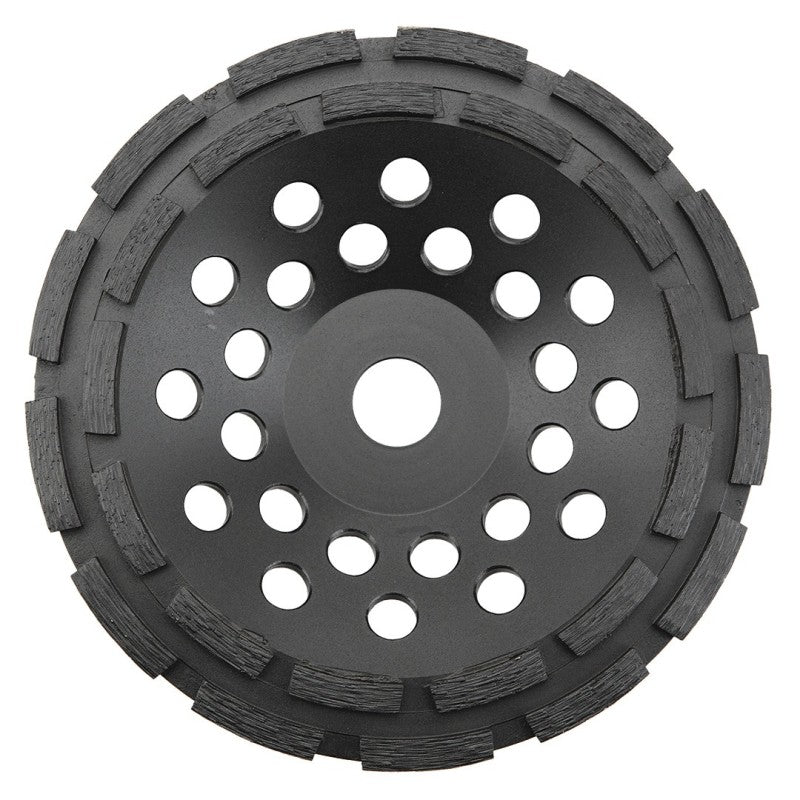 GRAPHITE Diamond grinding disc 115x5x22,2mm double segment — 57H886