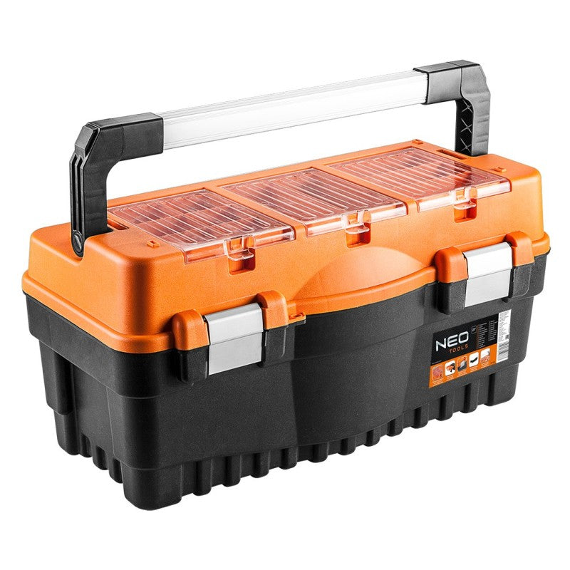 NEO TOOLS Tool box 21" with tray — 84-105