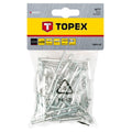 TOPEX Aluminium rivets 4.8 x 10 mm, 50 pcs — 43E502