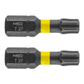 NEO TOOLS Impact bits TX27 x 25 mm, 2 pcs. — 56-515