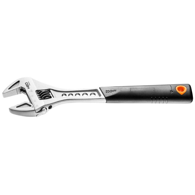 NEO TOOLS Adjustable wrench 250 mm, range 0-33 mm — 03-012