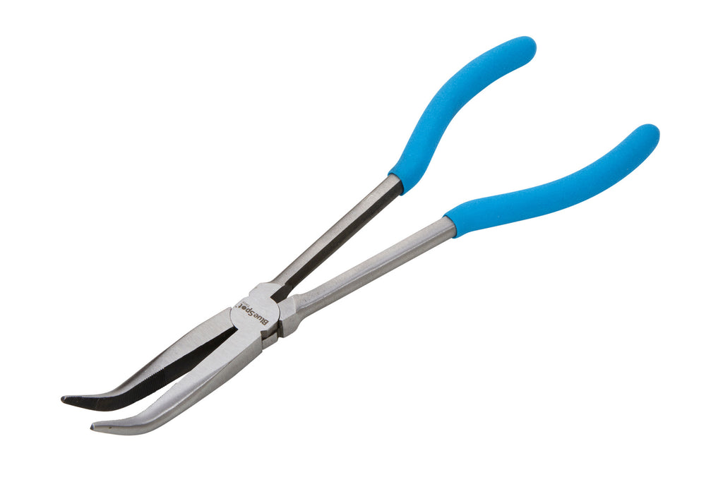 Blue Spot Tools 280mm (11") 45Âº Offset Long Reach Plier