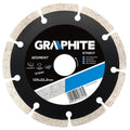 GRAPHITE Diamond disc 125 x 22.2 mm, segmented — 57H617