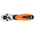 NEO TOOLS Ratchet handle for bits 1/4", 105 mm — 08-512