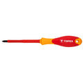 TOPEX Phillips screwdriver 1000V, PH1 x 80 mm — 39D476