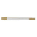 NEO TOOLS Wooden folding rule 1 m, white-yellow — 74-010