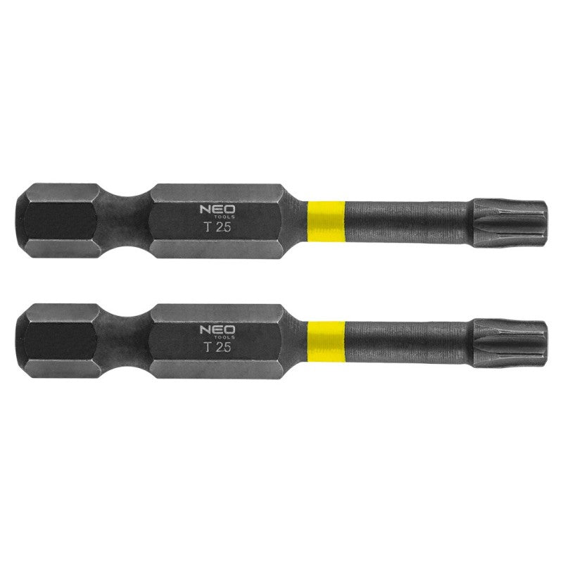 NEO TOOLS Impact bits TX25 x 50 mm, 2 pcs. — 56-526