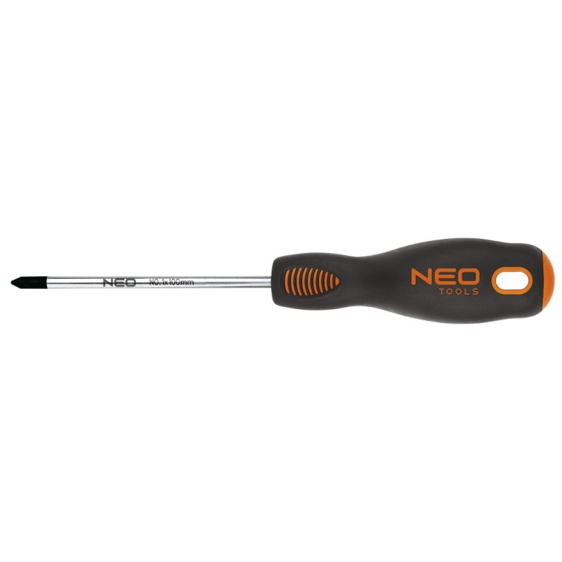 NEO TOOLS Screwdriver PZ0 x 75 mm, S2 — 04-031