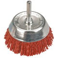 VERTO 3" cup brush with shaft Abrasive — 62H710