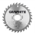 GRAPHITE Disc for circular saw, carbide 160 x 30 mm, 30 teeth — 57H660