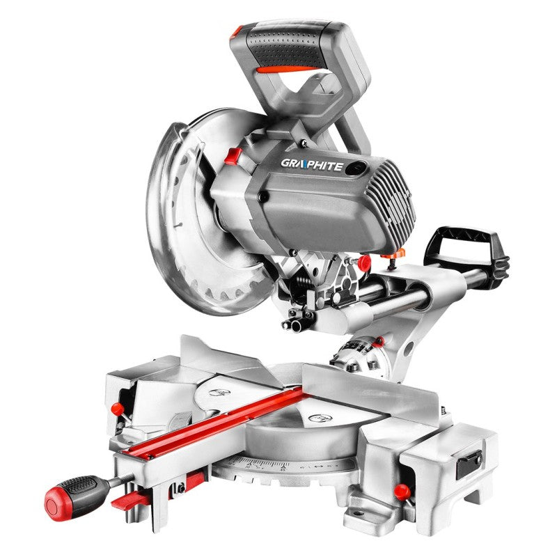 GRAPHITE Mitre saw 1800W, blade 210mm, speed 4800 r.p.m. — 59G806