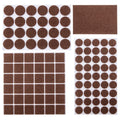 Top Tools Adhesive felt pads set, brown, 106 pcs — 98Z146