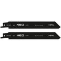 NEO TOOLS Sabre saw blade, BIM, 152 x 19 x 0.9 mm, 18TPI, cpl. 2 pcs. — 58-040