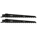NEO TOOLS Sabre saw blade, HCS, 150 x 19 x 1.3 mm, 3TPI, cpl. 2 pcs. — 58-041