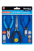 Blue Spot Tools 3 PCE Soft Grip Mini Plier Set
