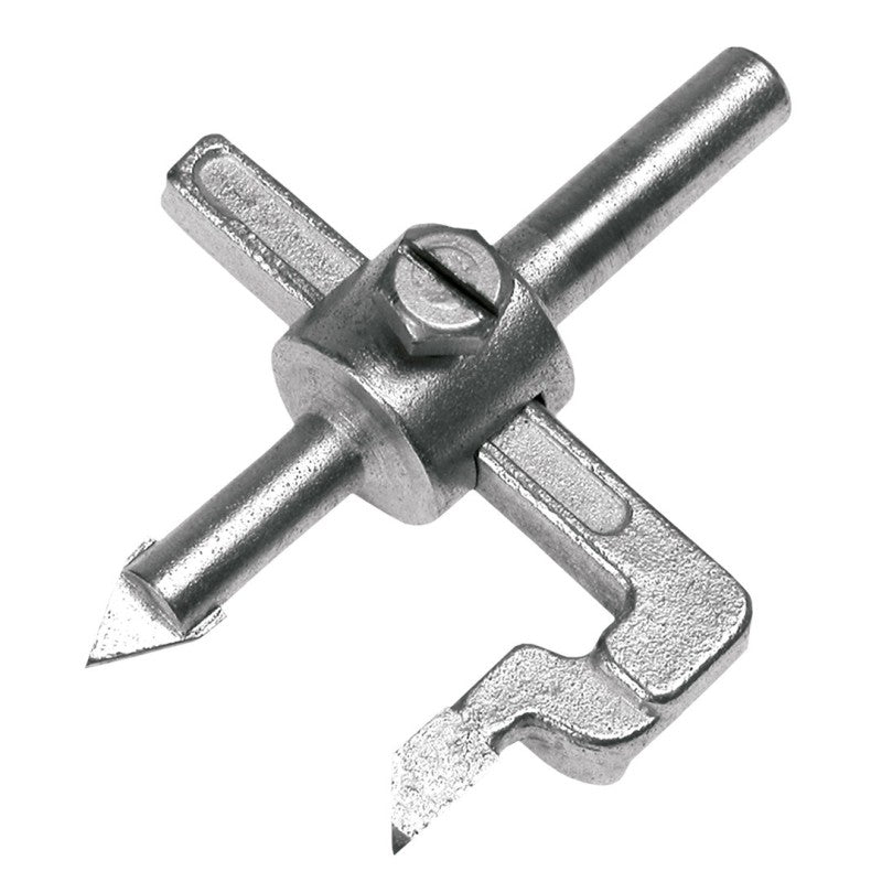 Top Tools Adjustable hole cutter, diam 10-50 mm — 16B450