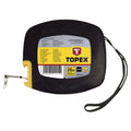 TOPEX Measuring tape, steel, 20 m x 12.5 mm, additional hook — 28C412