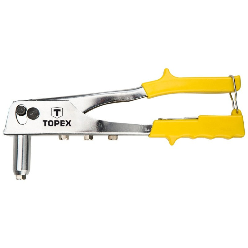 TOPEX Aluminium riveting tool 2.4/3.2/4.0/4.8 mm — 43E707