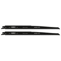 NEO TOOLS Sabre saw blade, HCS, 300 x 19 x 1.3mm, 6TPI, cpl. 2 pcs. — 58-046
