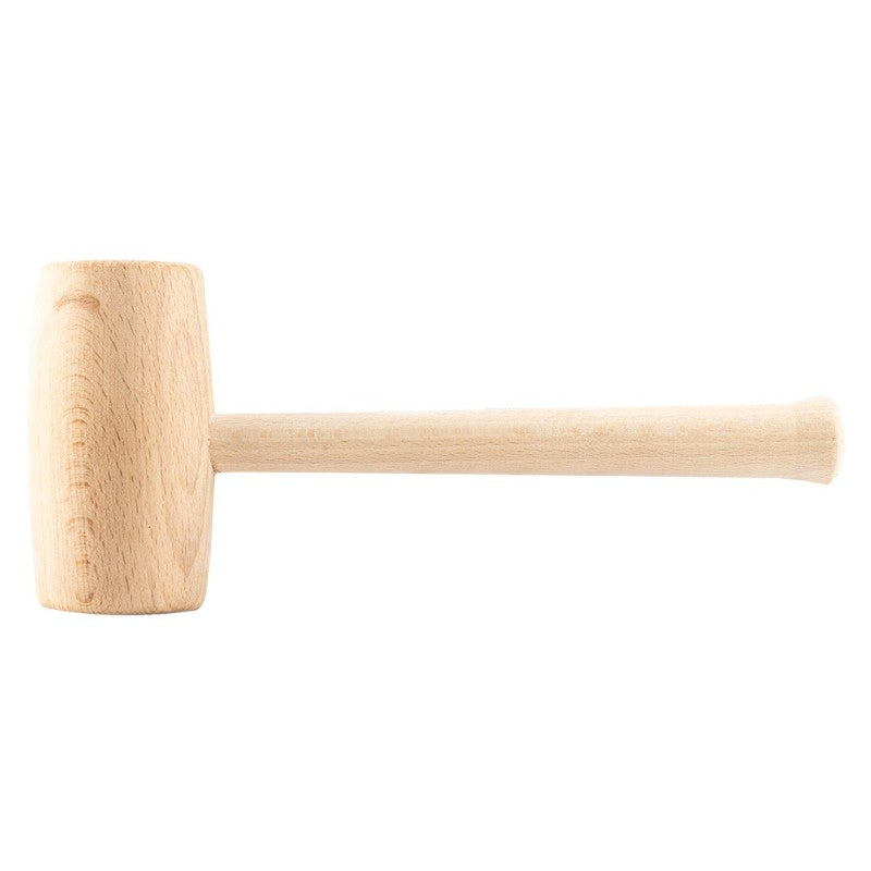 TOPEX Wooden hammer with round head, 70 mm, wooden handle — 02A057